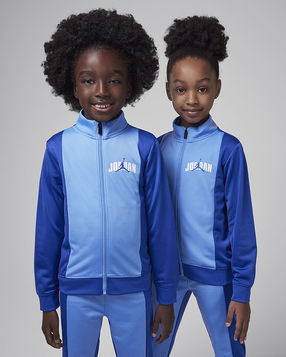 Jordan Younger Kids Arched Logo 2 Piece Tricot Set. Nike AT
